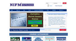 Desktop Screenshot of onlinenifm.com